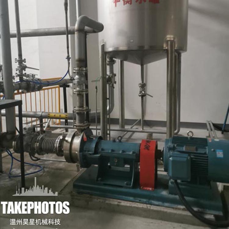 魚溶漿膠體磨研磨泵對(duì)魚溶漿的精細(xì)粉碎均化一步到位
